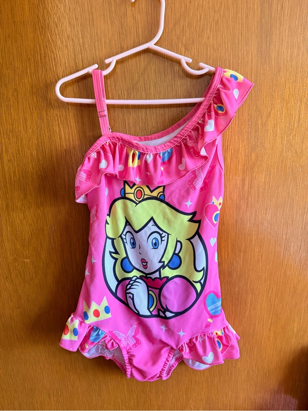 Princess Peach Swimsuit Child Size 6